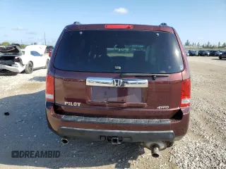 2011 Honda Pilot EX-L with VIN 5FNYF4H53BB024208, listed as a Copart auction lot 51215955 with 212,220 mi miles and Salvage Title. Bid and sale history available at DreamBid. Image 6.