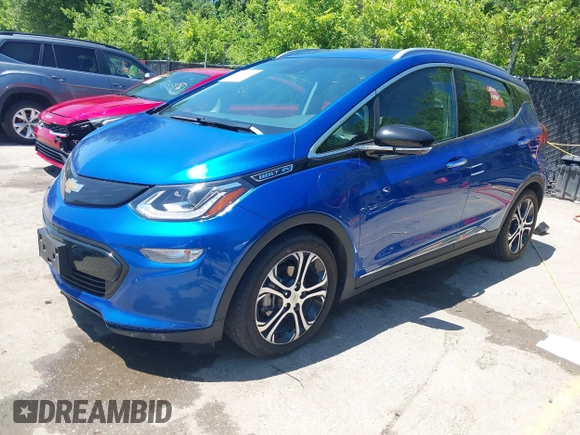 2019 Chevrolet Bolt EV Premier with VIN 1G1FZ6S09K4137605, listed as a IAAI auction lot 42258493 with 45,779 mi miles and . Bid and sale history available at DreamBid. Image 19.