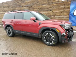 2024 Hyundai Santa Fe SEL with VIN 5NMP2DGL9RH027534, listed as a Copart auction lot 51448425 with 25,821 mi miles and Clean Title. Bid and sale history available at carsss.com. Image 4.