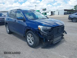2020 GMC Terrain SLE with VIN 3GKALTEV7LL155741, listed as a IAAI auction lot 42232678 with 27,921 mi miles and . Bid and sale history available at DreamBid. Image 1.