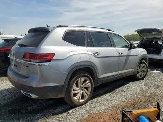 2021 Volkswagen Atlas SE z VIN 1V2HR2CA6MC542411, wystawiony jako Copart lot #48474425 z przebiegiem 96 094 mil mil oraz Tytuł czysty. Historia ofert i sprzedaży dostępna na DreamBid. Obrazek 3.