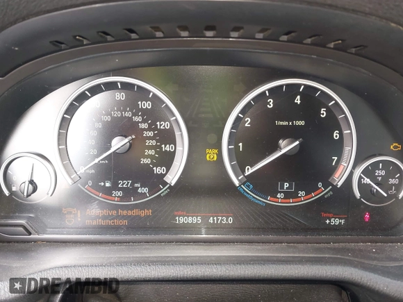 2016 BMW X3 xDrive28i with VIN 5UXWX9C54G0D71241, listed as a IAAI auction lot 41908274 with 190,895 mi miles. Bid and sale history available at carsss.com. Image 7.