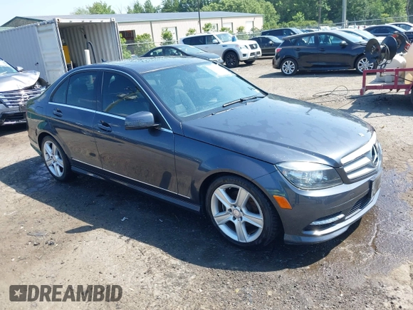 2011 Mercedes-Benz C 300 Sport with VIN WDDGF8BB0BR135476, listed as a IAAI auction lot 42550993 with 98,716 mi miles and . Bid and sale history available at DreamBid. Image 1.
