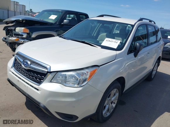 2015 Subaru Forester 2.5i with VIN JF2SJABC9FH515724, listed as a IAAI auction lot 41841724 with 128,230 mi miles. Bid and sale history available at carsss.com. Image 20.