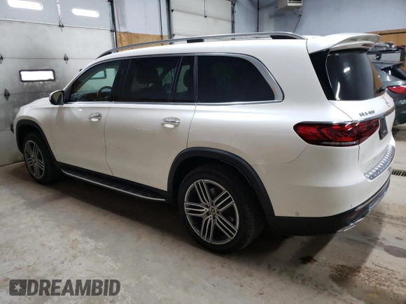 2020 Mercedes-Benz GLS 450 with VIN 4JGFF5KE4LA179006, listed as a Copart auction lot 55319804 with 18,567 mi miles and . Bid and sale history available at DreamBid. Image 2.