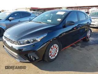 2023 Kia Forte LXS with VIN 3KPF24AD7PE684267, listed as a IAAI auction lot 41469986 with 23,780 mi miles and . Bid and sale history available at carsss.com. Image 2.