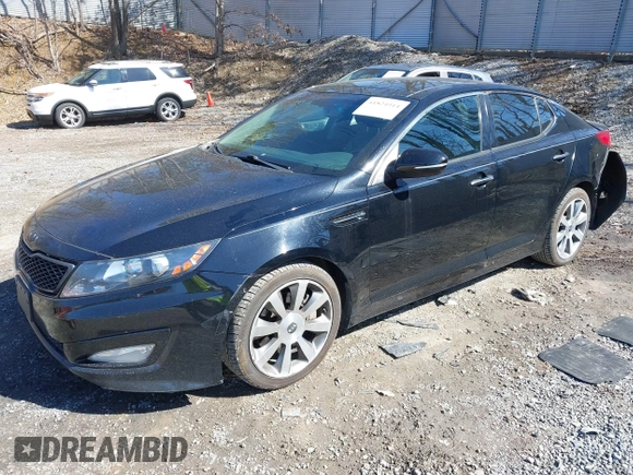 2013 Kia Optima SX with VIN 5XXGR4A65DG186542, listed as a IAAI auction lot 41824914 with 205,582 mi miles and . Bid and sale history available at DreamBid. Image 17.