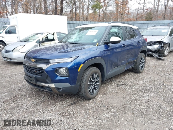 2023 Chevrolet TrailBlazer ACTIV with VIN KL79MSSL5PB075898, listed as a IAAI auction lot 41695970 with 16,709 mi miles and . Bid and sale history available at DreamBid. Image 17.