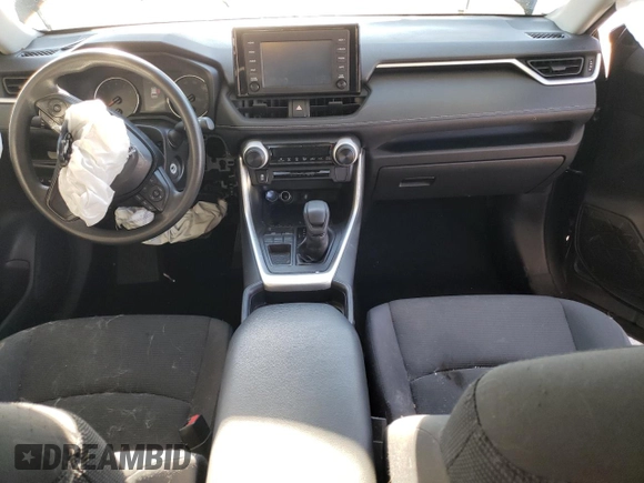 2019 Toyota RAV4 LE with VIN JTMH1RFV7KD016442, listed as a Copart auction lot 87880635 with 136,803 mi miles and Salvage Title. Bid and sale history available at carsss.com. Image 8.