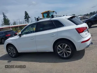 2022 Audi Q5 S line Premium Plus with VIN WA1EAAFY9N2112369, listed as a IAAI auction lot 42604571 with 58,303 mi miles and . Bid and sale history available at DreamBid. Image 14.