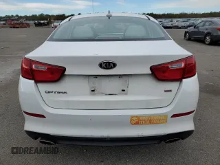 2015 Kia Optima LX with VIN KNAGM4A77F5597792, listed as a Copart auction lot 41701215 with 66,135 mi miles and Salvage Title. Bid and sale history available at carsss.com. Image 6.