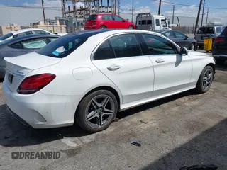 2020 Mercedes-Benz C 300 with VIN WDDWF8EB9LR551406, listed as a IAAI auction lot 41958407 with 61,663 mi miles and . Bid and sale history available at DreamBid. Image 4.