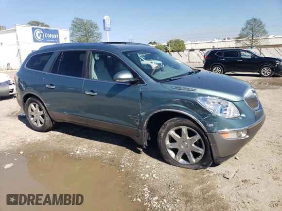 2010 Buick Enclave CXL w/1XL with VIN 5GALRBEDXAJ110318, listed as a Copart auction lot 52492295 with 134,293 mi miles and Salvage Title. Bid and sale history available at carsss.com. Image 4.