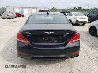 2020 Genesis G70 2.0T z VIN KMTG44LA8LU053493, wystawiony jako Copart lot #63290514 z przebiegiem 51 108 mil mil oraz Szkoda całkowita • Salvage title. Historia ofert i sprzedaży dostępna na DreamBid. Obrazek 6.