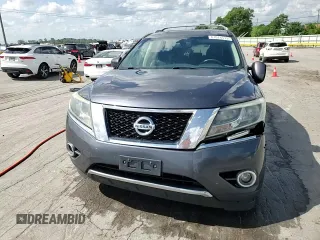 2013 Nissan Pathfinder SV with VIN 5N1AR2MM8DC664257, listed as a Copart auction lot 61076515 with 177,316 mi miles and Salvage title. Bid and sale history available at DreamBid. Image 14.