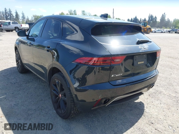 2019 Jaguar E-Pace SE with VIN SADFP2FX2K1Z47628, listed as a IAAI auction lot 42153822 with 94,055 mi miles and . Bid and sale history available at DreamBid. Image 3.