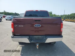 2016 Ford F-150 XLT with VIN 1FTEW1EG4GFC25612, listed as a Copart auction lot 59052845 with 108,296 mi miles and Salvage title. Bid and sale history available at DreamBid. Image 6.
