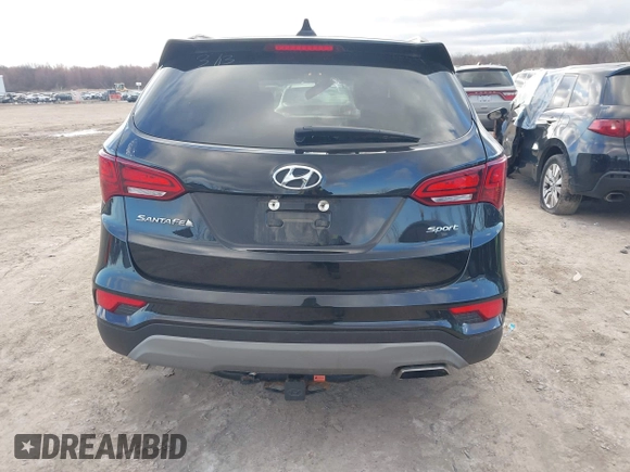 2018 Hyundai Santa Fe Sport 2.4L with VIN 5NMZU3LB4JH102400, listed as a IAAI auction lot 41884366 with 64,007 mi miles. Bid and sale history available at carsss.com. Image 16.
