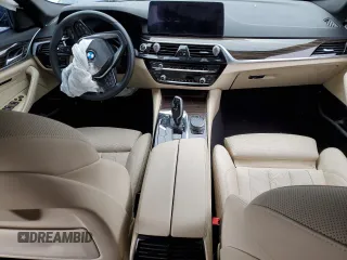 2021 BMW 5 Series 530i with VIN WBA53BH00MCF15209, listed as a Copart auction lot 89083835 with Not provided miles and Salvage title. Bid and sale history available at DreamBid. Image 8.