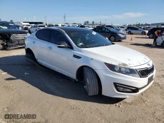 2013 Kia Optima SX w/Limited Pkg with VIN 5XXGR4A63DG159176, listed as a Copart auction lot 46839775 with 163,483 mi miles and Salvage Title. Bid and sale history available at carsss.com. Image 4.