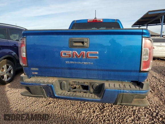 2021 GMC Canyon 4WD Elevation Standard with VIN 1GTH6BEN5M1196812, listed as a Copart auction lot 87225924 with 83,222 mi miles and Salvage Title. Bid and sale history available at carsss.com. Image 6.