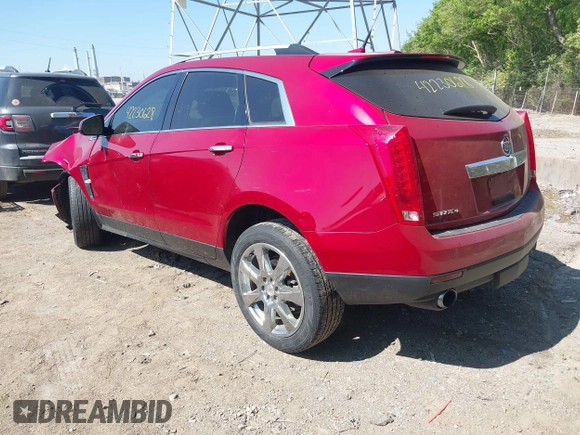 2012 Cadillac SRX Premium Collection with VIN 3GYFNFE35CS579477, listed as a IAAI auction lot 42230628 with 138,789 mi miles and . Bid and sale history available at DreamBid. Image 3.