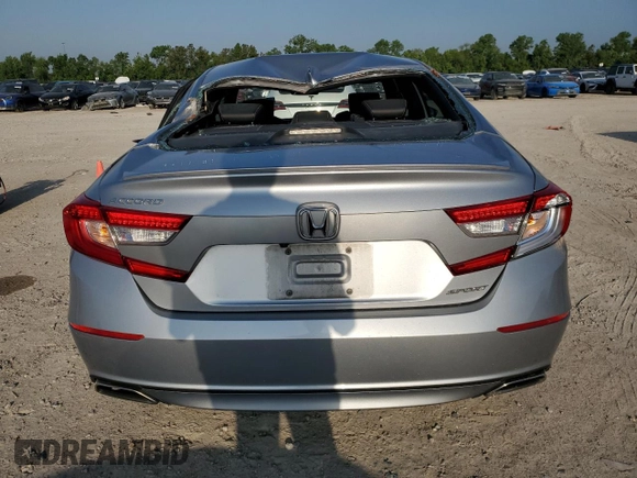 2019 Honda Accord Sport with VIN 1HGCV1F35KA046086, listed as a Copart auction lot 55539125 with 72,305 mi miles and Salvage Title. Bid and sale history available at DreamBid. Image 6.