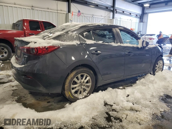 2015 Mazda 3 i Grand Touring with VIN 3MZBM1W70FM232088, listed as a Copart auction lot 87324124 with 93,766 mi miles and Salvage Title. Bid and sale history available at DreamBid. Image 3.