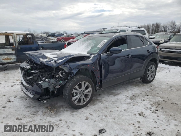 2023 Mazda CX-30 2.5 S Premium Package with VIN 3MVDMBDM4PM519914, listed as a Copart auction lot 83295754 with Not Provided miles and Salvage Title. Bid and sale history available at carsss.com. Image 1.