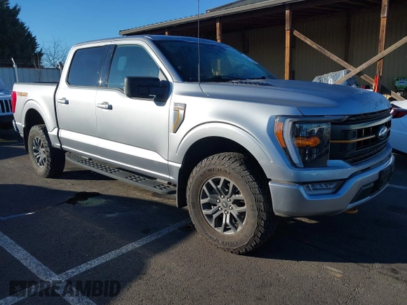 2023 Ford F-150 XL with VIN 1FTEW1E87PFA92353, listed as a IAAI auction lot 41418058 with 13,668 mi miles. Bid and sale history available at carsss.com. Image 1.