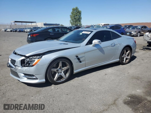 2013 Mercedes-Benz SL-Class SL 550 with VIN WDDJK7DA5DF008341, listed as a Copart auction lot 74107524 with 91,503 mi miles and Salvage Title. Bid and sale history available at carsss.com. Image 1.