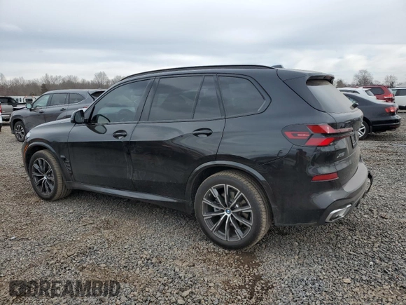 2025 BMW X5 xDrive40i with VIN 5UX23EU05S9Y99989, listed as a Copart auction lot 45664605 with 1,287 mi miles and Salvage Title. Bid and sale history available at carsss.com. Image 2.