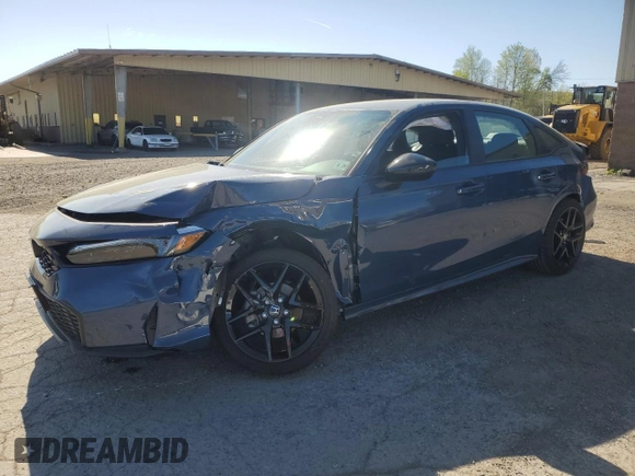 2025 Honda Civic Sport with VIN 2HGFE2F54SH519305, listed as a Copart auction lot 54912895 with 6,146 mi miles and Salvage title. Bid and sale history available at DreamBid. Image 1.