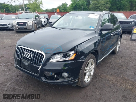 2016 Audi Q5 Premium Plus with VIN WA1L2AFP9GA140516, listed as a IAAI auction lot 42537538 with 134,388 mi miles and . Bid and sale history available at DreamBid. Image 6.