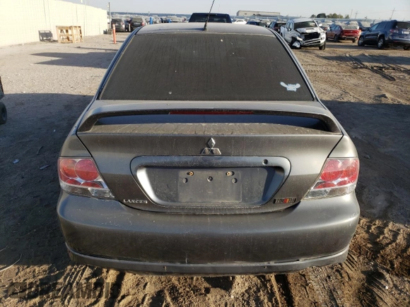 2005 Mitsubishi Lancer with VIN JA3AJ66F25U016375, listed as a Copart auction lot 73584514 with 202,752 mi miles and Clean Title. Bid and sale history available at DreamBid. Image 6.
