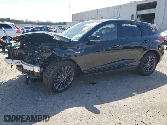 2024 Acura RDX w/A-Spec Advance Package with VIN 5J8TC2H83RL001330, listed as a Copart auction lot 52334685 with 10,401 mi miles and Salvage Title. Bid and sale history available at carsss.com. Image 1.