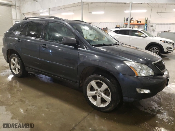2005 Lexus RX 330 with VIN 2T2HA31U35C052654, listed as a Copart auction lot 52811625 with 184,237 mi miles and Clean Title. Bid and sale history available at carsss.com. Image 4.
