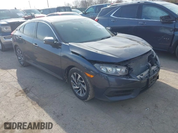 2016 Honda Civic Sedan EX with VIN 19XFC2F72GE007664, listed as a IAAI auction lot 42026179 with 236,869 mi miles. Bid and sale history available at carsss.com. Image 1.