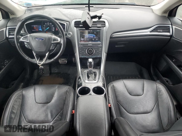 2013 Ford Fusion Titanium with VIN 3FA6P0K90DR104100, listed as a Copart auction lot 54822345 with 306,574 mi miles and Salvage Title. Bid and sale history available at DreamBid. Image 8.