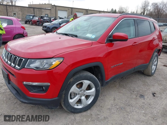 2021 Jeep Compass Latitude z VIN 3C4NJDBB4MT540632, wystawiony jako IAAI lot #41937767 z przebiegiem 15 613 mil mil oraz . Historia ofert i sprzedaży dostępna na DreamBid. Obrazek 21.