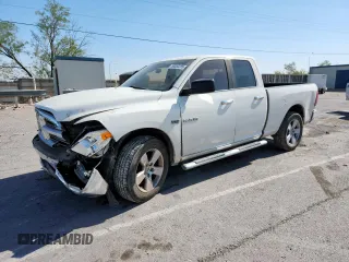 2009 Dodge 1500 SLT z VIN 1D3HB18T39S759929, wystawiony jako Copart lot #58380285 z przebiegiem 167 094 mil mil oraz Szkoda całkowita • Salvage title. Historia ofert i sprzedaży dostępna na DreamBid. Obrazek 1.