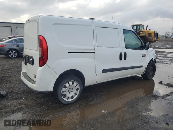 2015 Ram ProMaster City Cargo Tradesman SLT with VIN ZFBERFBT6F6197965, listed as a Copart auction lot 49338685 with 203,627 mi miles and Salvage Title. Bid and sale history available at carsss.com. Image 3.