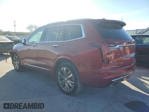 2021 Cadillac XT6 Premium Luxury with VIN 1GYKPDRS8MZ137909, listed as a Copart auction lot 41027774 with 55,353 mi miles and Salvage Title. Bid and sale history available at carsss.com. Image 2.
