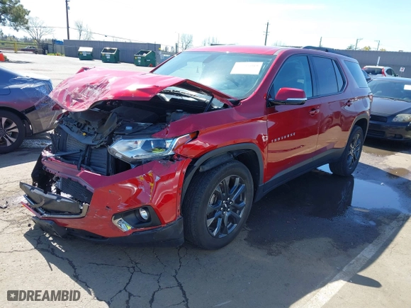 2019 Chevrolet Traverse RS with VIN 1GNERJKW7KJ297338, listed as a IAAI auction lot 41813089 with 46,311 mi miles. Bid and sale history available at carsss.com. Image 21.