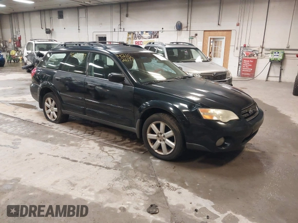 2006 Subaru Legacy Outback z VIN 4S4BP61C067356749, wystawiony jako IAAI lot #42162697 z przebiegiem 147 753 mil mil oraz . Historia ofert i sprzedaży dostępna na DreamBid. Obrazek 1.
