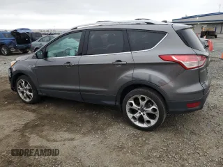 2013 Ford Escape Titanium with VIN 1FMCU0J91DUC35855, listed as a Copart auction lot 55986955 with 159,790 mi miles and Salvage title. Bid and sale history available at DreamBid. Image 2.