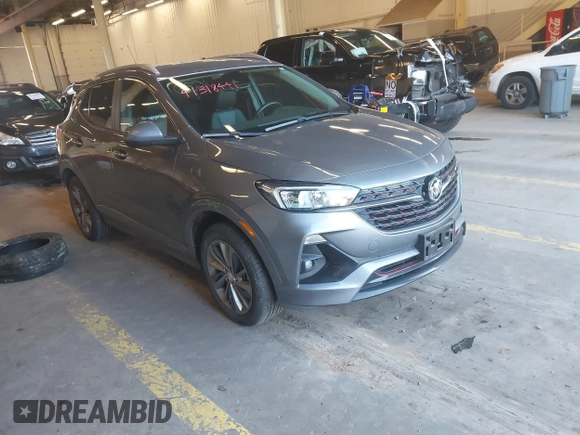 2022 Buick Encore GX Select with VIN KL4MMESLXNB117391, listed as a IAAI auction lot 41318441 with 30,563 mi miles and . Bid and sale history available at DreamBid. Image 1.