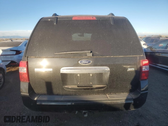 2014 Ford Expedition EL Limited with VIN 1FMJK2A52EEF23627, listed as a Copart auction lot 86746504 with 129,294 mi miles and Salvage Title. Bid and sale history available at carsss.com. Image 6.