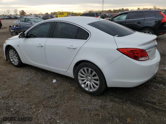 2011 Buick Regal CXL RL2 with VIN 2G4GP5EC5B9215291, listed as a Copart auction lot 76981134 with 116,643 mi miles and Salvage Title. Bid and sale history available at carsss.com. Image 2.