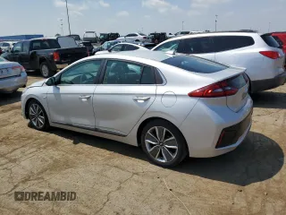 2018 Hyundai Ioniq Limited with VIN KMHC85LCXJU071785, listed as a Copart auction lot 63737715 with 73,002 mi miles and Clean title. Bid and sale history available at DreamBid. Image 2.